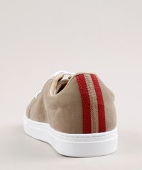 Tenis-Masculino-Oneself-com-Faixas-Posteriores-Kaki-9685918-Kaki_3