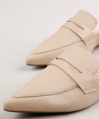 Mule-Feminino-Via-Uno-Bico-Fino-com-Recorte-Bege-9685838-Bege_2