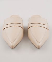 Mule-Feminino-Via-Uno-Bico-Fino-com-Recorte-Bege-9685838-Bege_4