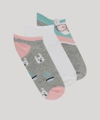 Kit-de-3-Meias-Femininas-Cano-Baixo-Lhamas-Multicor-9743301-Multicor_1