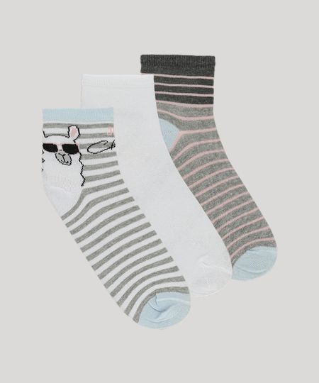 Kit-de-3-Meias-Femininas-Cano-Medio-Lhama-Multicor-9743302-Multicor_1 Kit-de-3-Meias-Femininas-Cano-Medio-Lhama-Multicor-9743302-Multicor_1