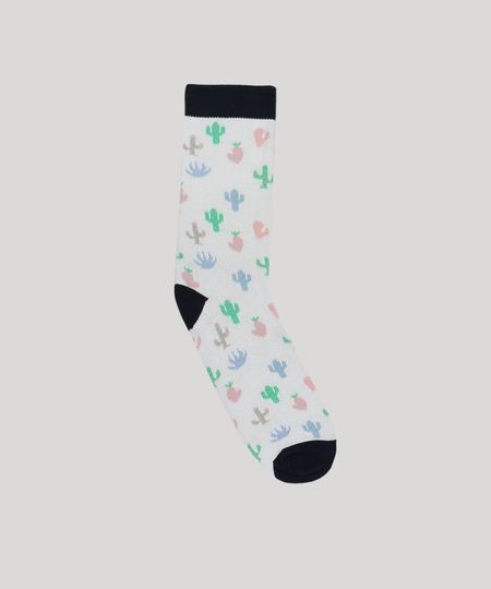 Meia-Feminina-Cano-Alto-Estampada-de-Cactos-Branca-9743080-Branco_1 Meia-Feminina-Cano-Alto-Estampada-de-Cactos-Branca-9743080-Branco_1