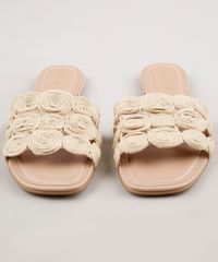 Rasteira-Slide-Feminina-Oneself-Texturizada-Bege-Claro-9682541-Bege_Claro_4