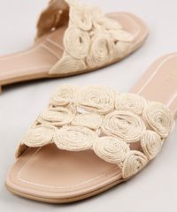 Rasteira-Slide-Feminina-Oneself-Texturizada-Bege-Claro-9682541-Bege_Claro_5
