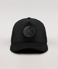 Bone-Masculino-Aba-Curva-com-Tela-Preto-9659894-Preto_1
