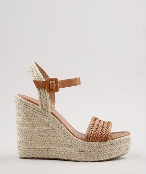 sandália oneself plataforma