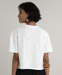 Blusa-Feminina-Ampla--Paradise--Manga-Curta-Decote-Redondo-Off-White-9715815-Off_White_2