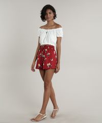 Short-Feminino-Running-Estampado-Floral-com-Sobreposicao-Vinho-9697586-Vinho_3