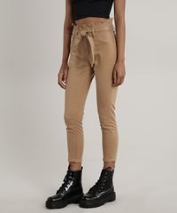 Calca-de-Sarja-Feminina-Sawary-Clochard-Cropped-Bege-9774808-Bege_1
