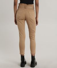 Calca-de-Sarja-Feminina-Sawary-Clochard-Cropped-Bege-9774808-Bege_2