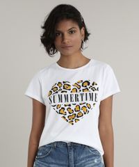 Blusa-Feminina--Summer-Time--Animal-Print-Manga-Curta-Decote-Redondo-Off-White-9703932-Off_White_1