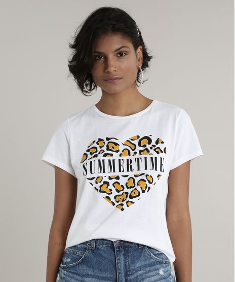 Blusa-Feminina--Summer-Time--Animal-Print-Manga-Curta-Decote-Redondo-Off-White-9703932-Off_White_1
