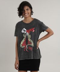 Blusa-Feminina-Cruella-Manga-Curta-Decote-Redondo-Preta-9701824-Preto_1