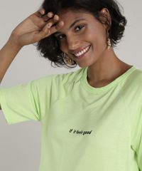 Blusa-Feminina-Ampla--If-it-Feels-Good--Manga-Curta-Decote-Redondo-Verde-Neon-9714530-Verde_Neon_4