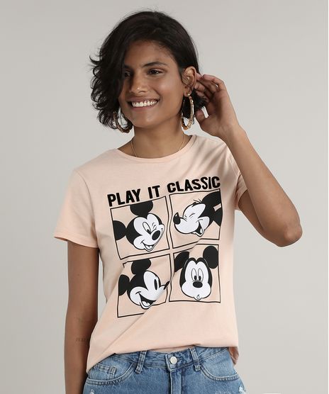 Blusa-Feminina-Mickey-Mouse--Play-it-Classic--Manga-Curta-Decote-Redondo-Rose-9693731-Rose_1