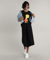 Blusa-Feminina-Lisa-Simpson-Manga-Curta-Decote-Redondo-Preta-9694486-Preto_3