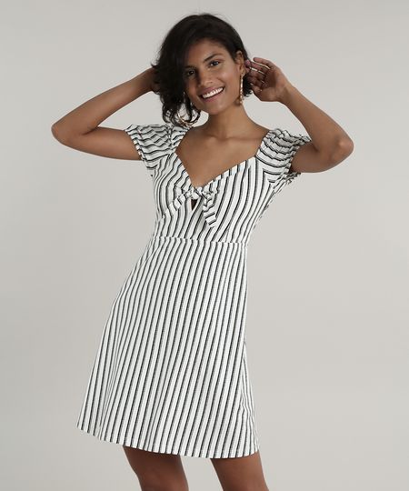 Vestido-Feminino-Curto-Listrado-com-No-Manga-Bufante-Off-White-9704626-Off_White_1