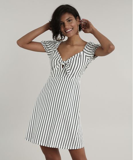 Vestido-Feminino-Curto-Listrado-com-No-Manga-Bufante-Off-White-9704626-Off_White_1