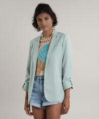 Blazer-Feminino-Acinturado-com-Martingale-Verde-Claro-9420530-Verde_Claro_1