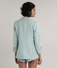 Blazer-Feminino-Acinturado-com-Martingale-Verde-Claro-9420530-Verde_Claro_2
