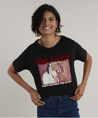 Blusa-Feminina-Cruella-Manga-Curta-Decote-Redondo-Preta-9700802-Preto_1