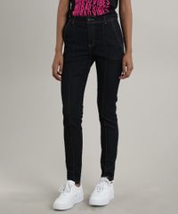 Calca-Jeans-Feminina-Cigarrete-com-Pespontos-Azul-Escuro-9748514-Azul_Escuro_1
