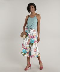 Calca-Feminina-Pantacourt-Texturizada-Estampada-Quadriculada-Floral-com-Faixa-Off-White-9703995-Off_White_3