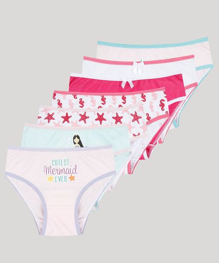 Kit-de-7-Calcinhas-Infantis-Estampadas-de-Sereia-Multicor-9644396-Multicor_1