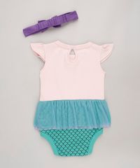 Body-Infantil-Pequena-Sereia-Ariel-com-Tule-e-Babado-Sem-Manga---Faixa-de-Cabelo-Rose-9678394-Rose_2