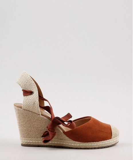 Espadrille-Feminina-Via-Uno-com-Amarracao-Caramelo-9816927-Caramelo_1