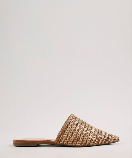 Mule-Feminino-Bico-Fino-Via-Uno-Texturizado-Caramelo-9815609-Caramelo_1