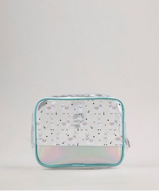 Necessaire-Feminina-Transparente-com-Lhamas-e-Recorte-Holografico-Verde-Claro-9752853-Verde_Claro_1