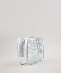 Necessaire-Feminina-Transparente-com-Lhamas-e-Recorte-Holografico-Verde-Claro-9752853-Verde_Claro_2