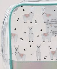 Necessaire-Feminina-Transparente-com-Lhamas-e-Recorte-Holografico-Verde-Claro-9752853-Verde_Claro_3