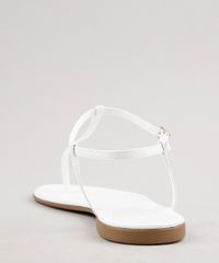 Rasteira-Feminina-Oneself-com-Textura-de-Cobra-Branca-9705870-Branco_3