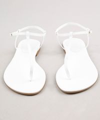 Rasteira-Feminina-Oneself-com-Textura-de-Cobra-Branca-9705870-Branco_4