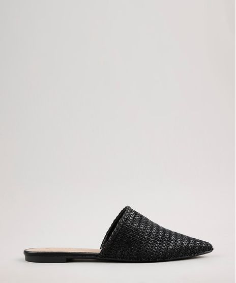 Mule-Feminino-Bico-Fino-Via-Uno-Texturizado-Preto-9815611-Preto_1