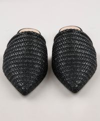 Mule-Feminino-Bico-Fino-Via-Uno-Texturizado-Preto-9815611-Preto_4