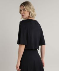 Vestido-Feminino-Curto-com-Abertura-Manga-Curta-Preto-9694169-Preto_2