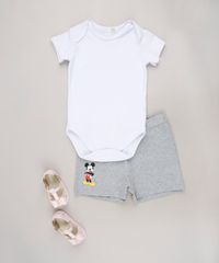 Short-Infantil-Mickey-Cinza-Mescla-9683534-Cinza_Mescla_3