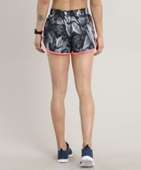 Short-Feminino-Running-Esportivo-Ace-Estampado-com-Sobreposicao-Cinza-9627715-Cinza_2