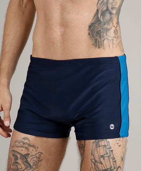 Sunga-Masculina-Boxer-com-Faixas-Laterais-Protecao-UV-50--Azul-Marinho-9673669-Azul_Marinho_1