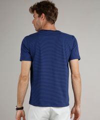 Camiseta-Masculina-Basica-Comfort-Fit-Listrada-Manga-Curta-Gola-Careca-Azul-Marinho-9650391-Azul_Marinho_2