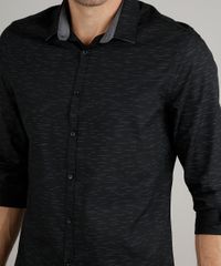 Camisa-Masculina-Slim-Fit-Estampada-Manga-Longa-Preto-9516955-Preto_4