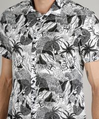 Camisa-Masculina-Tradicional-Estampada-de-Floresta-Manga-Curta-Branca-9516956-Branco_4