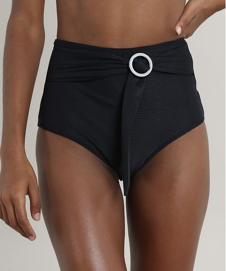 Biquini-Calcinha-Hot-Pant-Feminino-Mindset-Canelado-com-Fivela-Preto-9812125-Preto_1