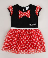Vestido-Infantil-Minnie-com-Tule-Estampado-Manga-Curta-Preto-9268909-Preto_1_1