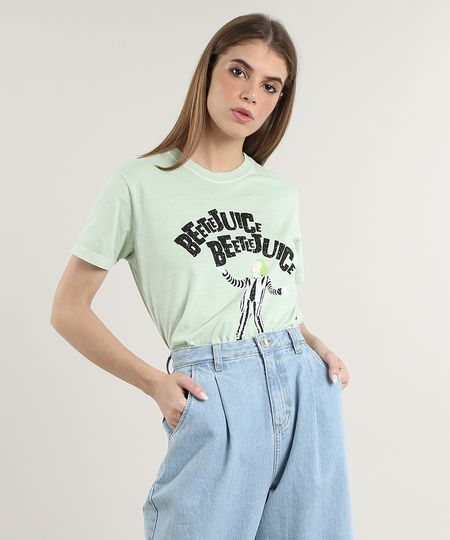 T-Shirt-Feminina-Mindset-Beetlejuice-Manga-Curta-Decote-Redondo-Verde-Claro-9818423-Verde_Claro_1 T-Shirt-Feminina-Mindset-Beetlejuice-Manga-Curta-Decote-Redondo-Verde-Claro-9818423-Verde_Claro_1