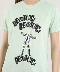 T-Shirt-Feminina-Mindset-Beetlejuice-Manga-Curta-Decote-Redondo-Verde-Claro-9818423-Verde_Claro_4