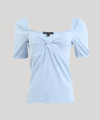 Blusa-Feminina-Mindset-Canelada-com-No-Manga-Curta-Decote-Coracao-Azul-Claro-9825706-Azul_Claro_5